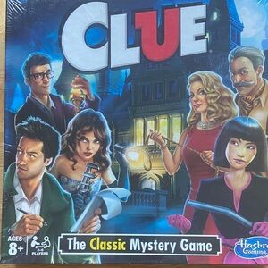 Hasbro Clue Board Game - Vibrant Mystery Adventure